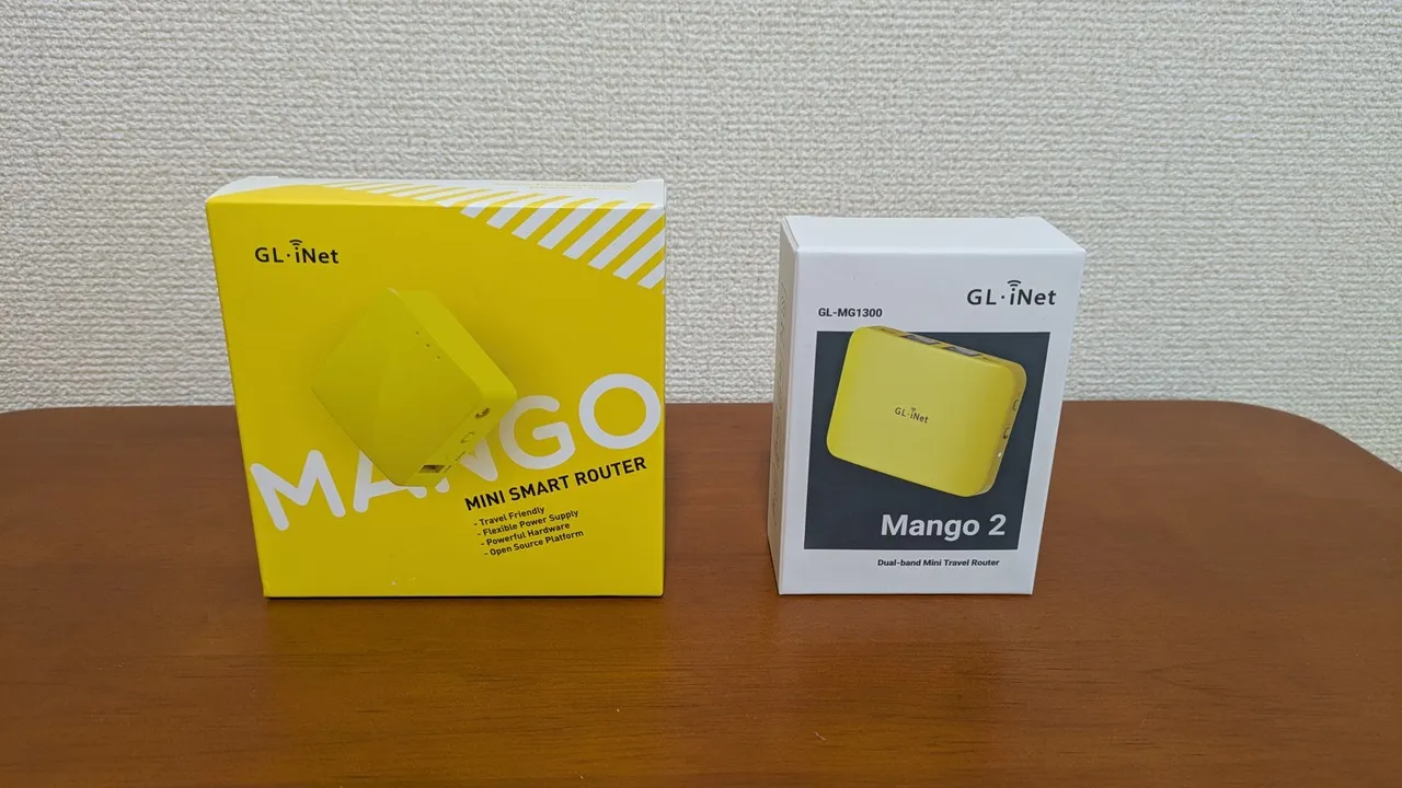初代MangoとMango2